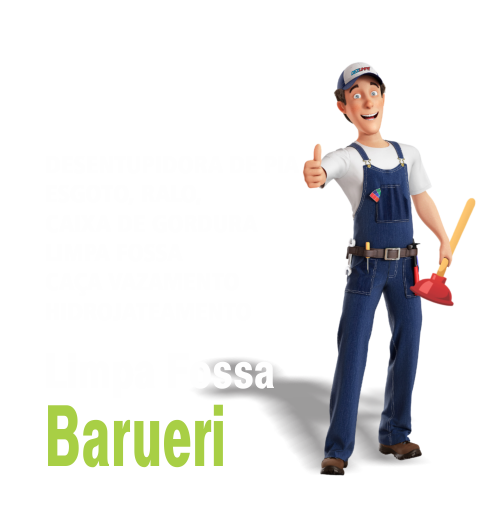 limpa fossa em Barueri