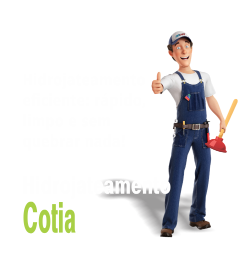 desentupidora em Cotia